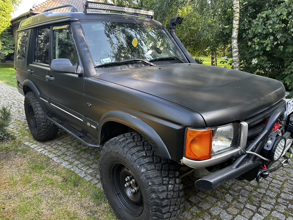 Land Rover Discovery — dojazd w trudny teren