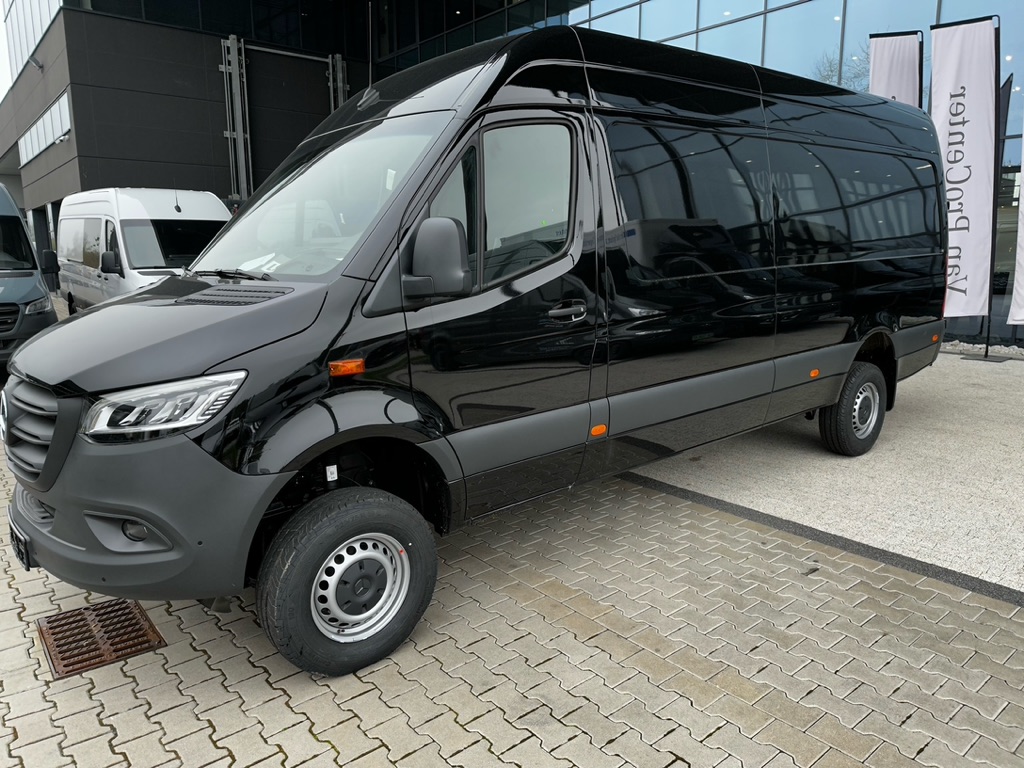 Mercedes Sprinter 4x4 — pojazd floty operacyjnej EGIDA